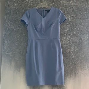 French connection blue sheath dress